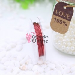 Banda Lita decor pentru unghii 0.3mm Rosie